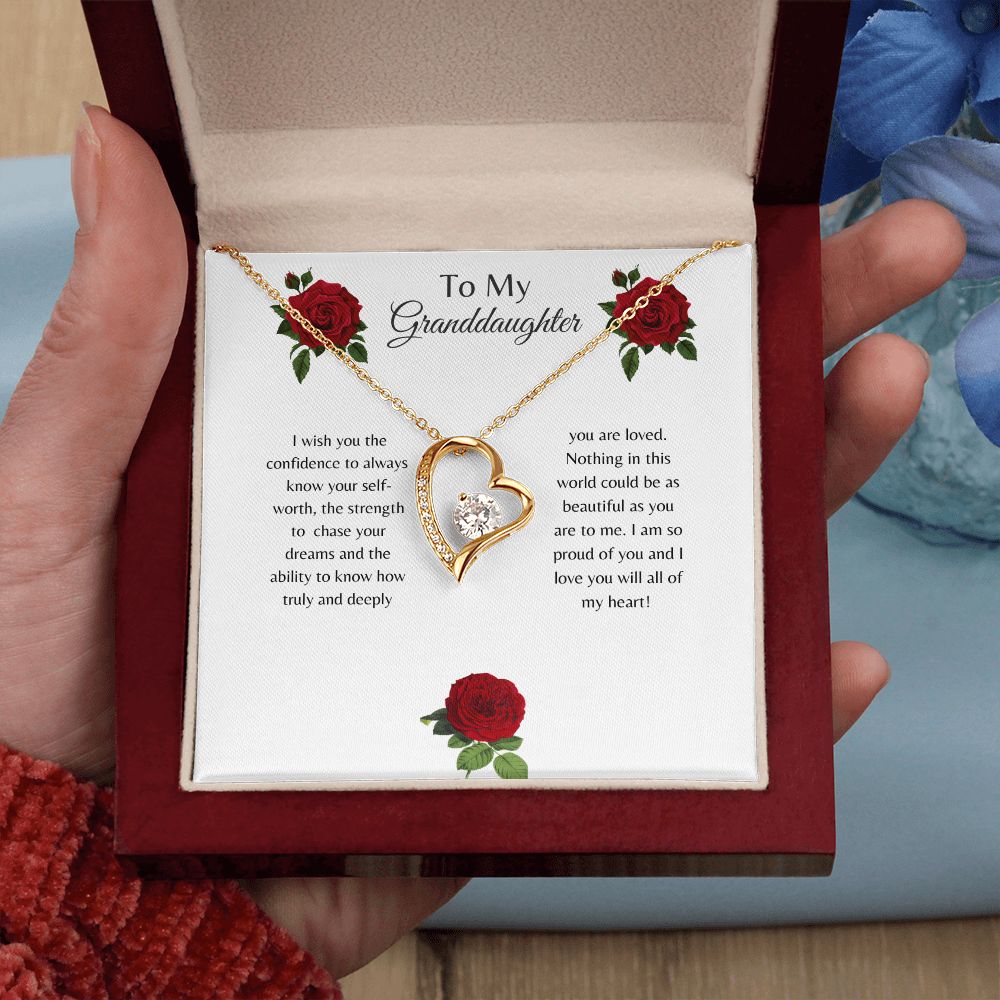 To My Granddaughter You Are Loved