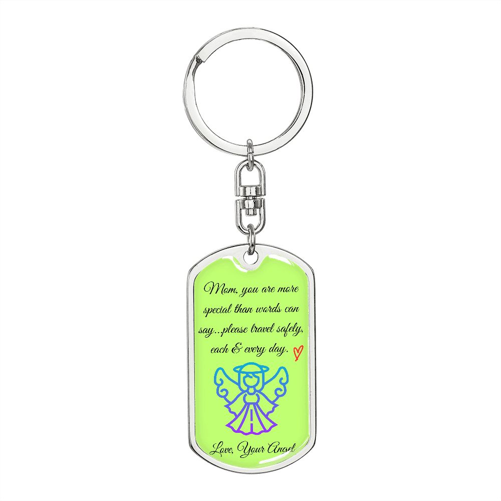Mom You're So Special KeyChain - Green