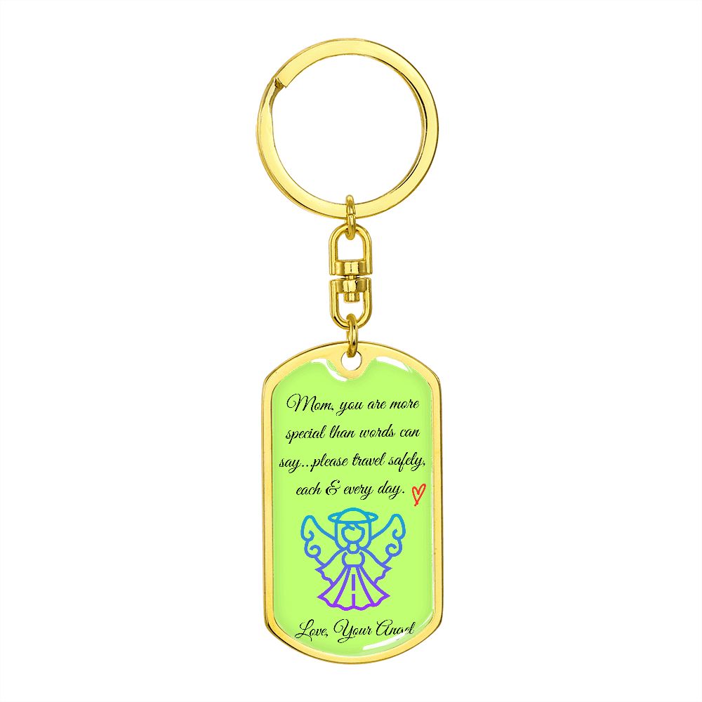 Mom You're So Special KeyChain - Green