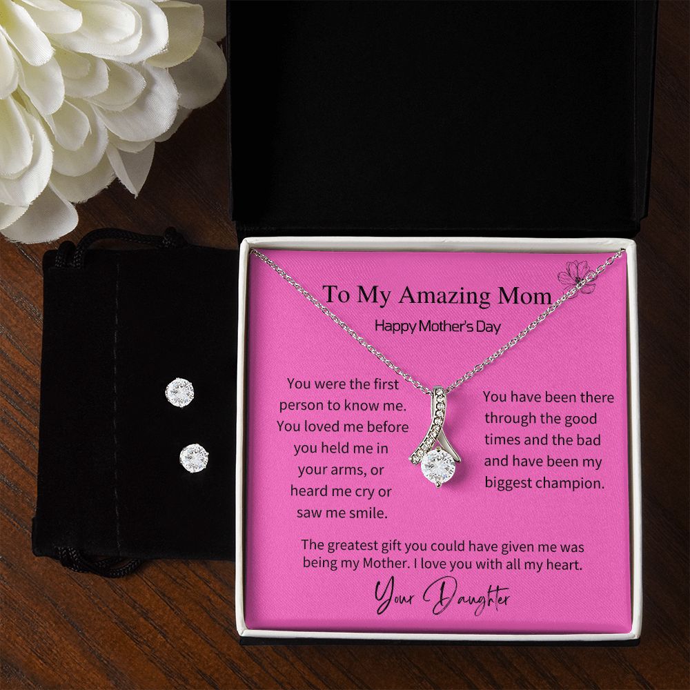 To My Amazing Mom - Happy Mother's Day (Pink)