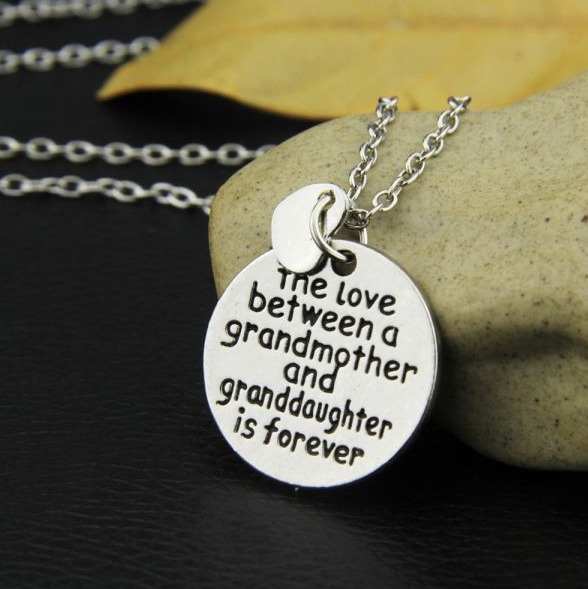 Grandma And Granddaughter Necklace