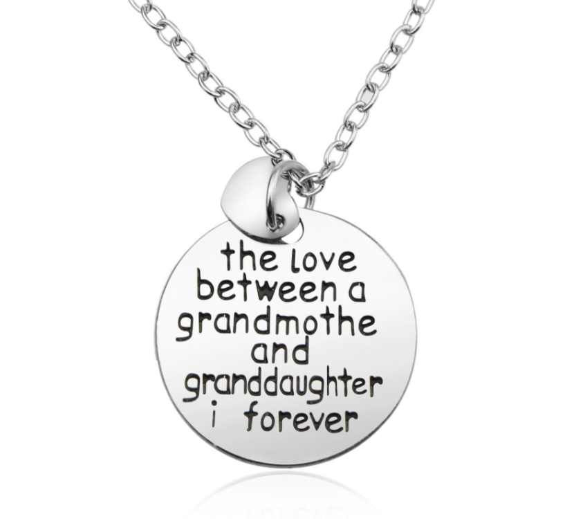 Grandma And Granddaughter Necklace