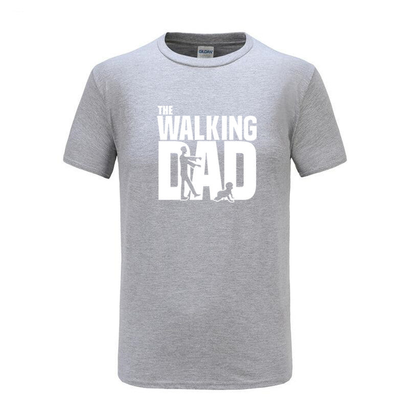 The Walking Dad Letter Print T-shirt