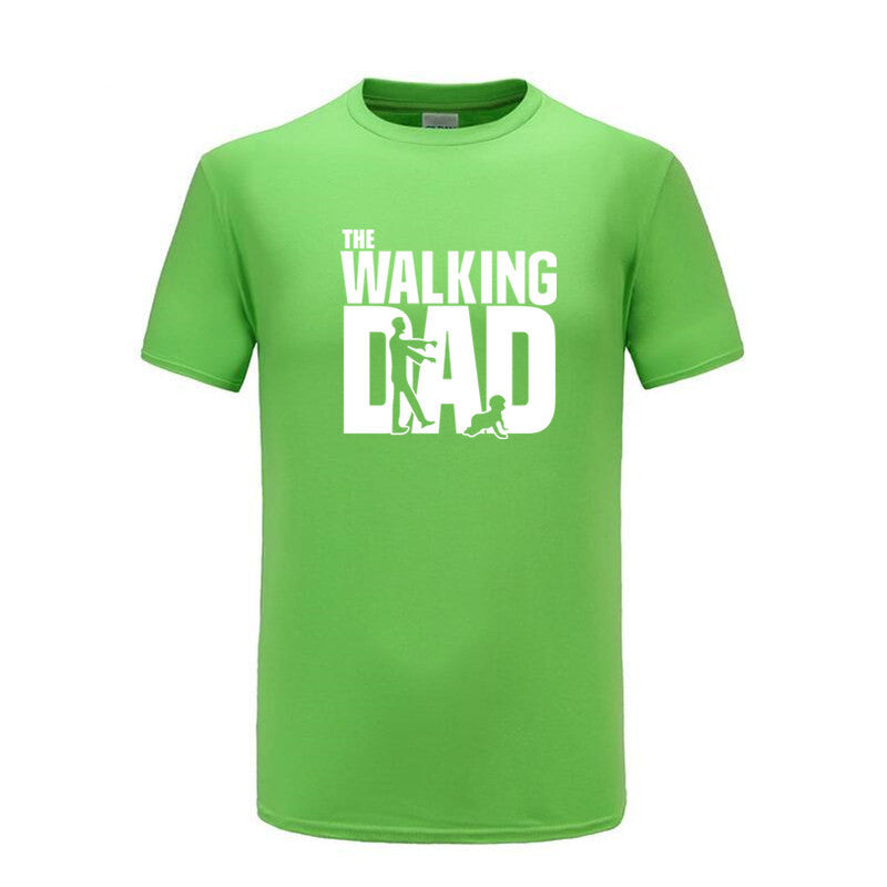 The Walking Dad Letter Print T-shirt