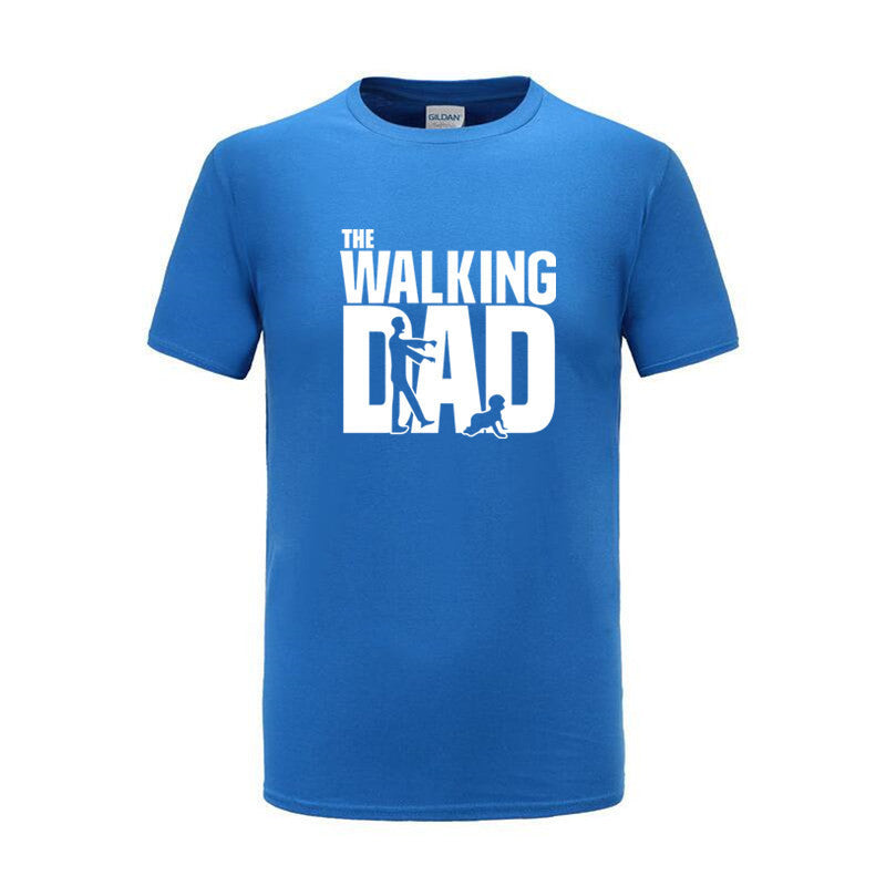 The Walking Dad Letter Print T-shirt