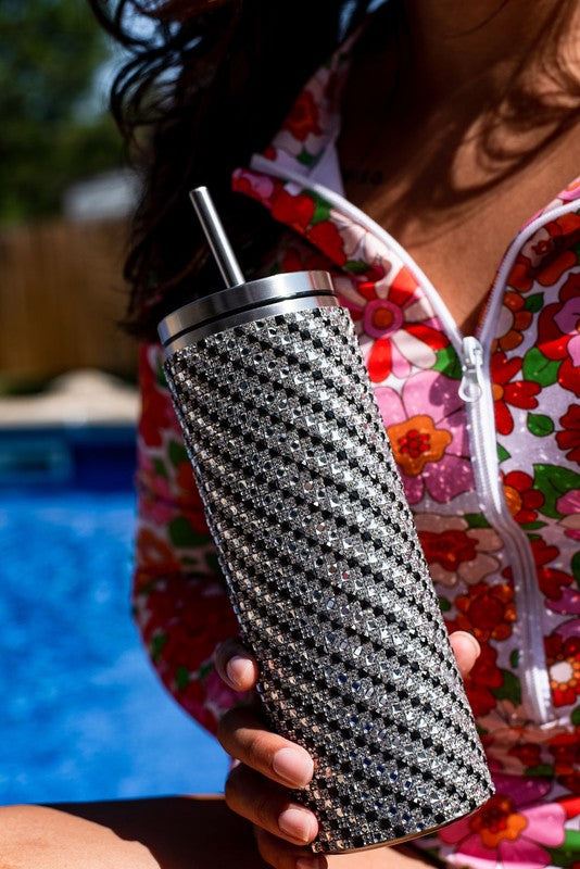 Luxury Rhinestone Crystal Bling Tumblers