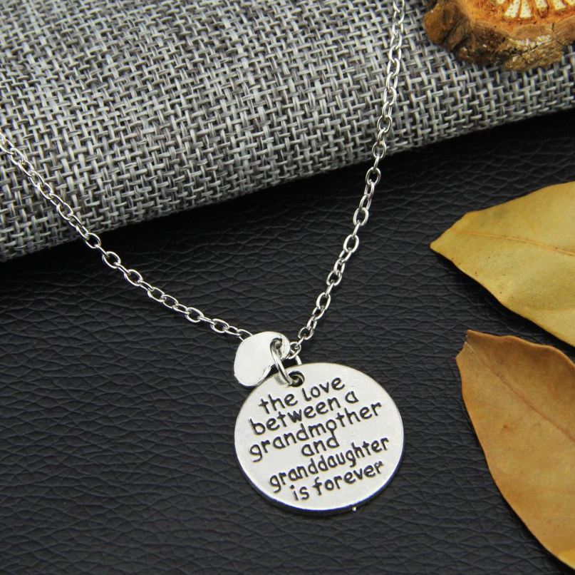 Grandma And Granddaughter Necklace