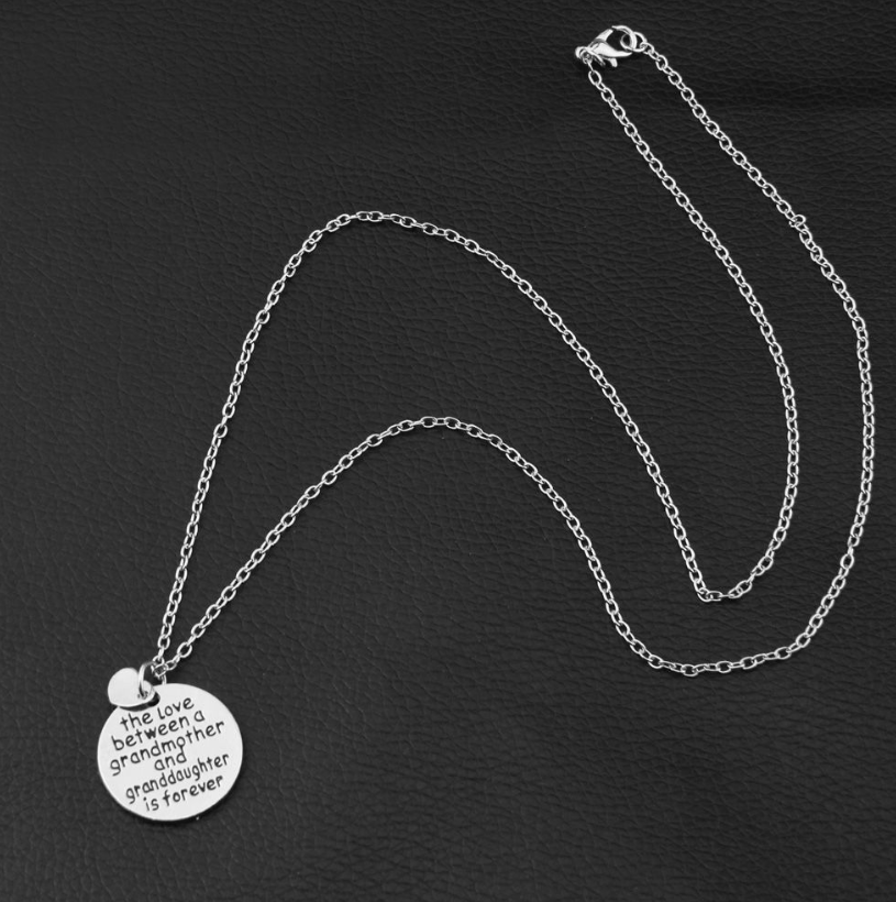 Grandma And Granddaughter Necklace