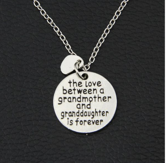 Grandma And Granddaughter Necklace