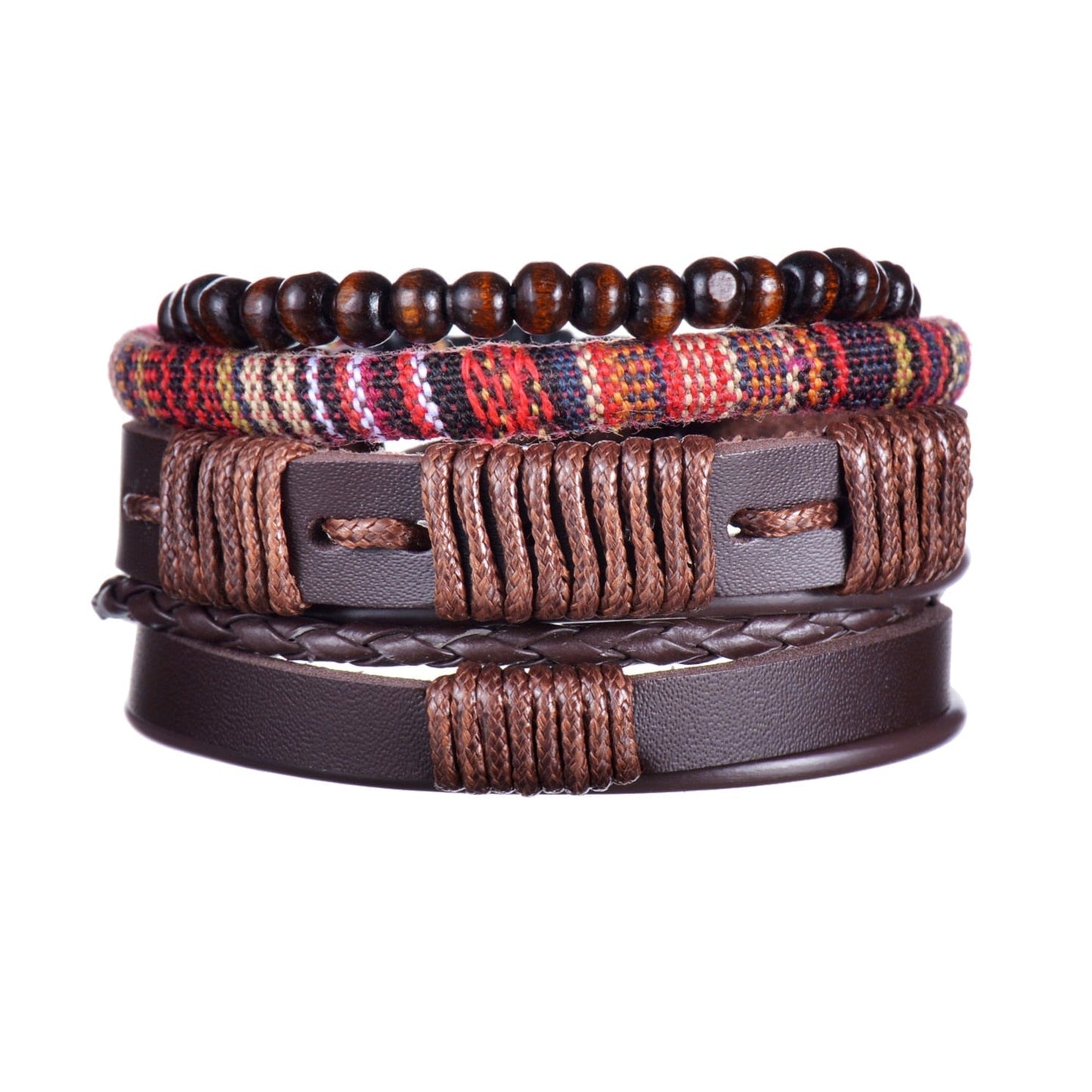 Mens Modern Multilayered Bracelet