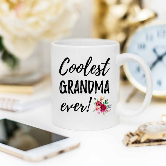 Grandma Mug, Mom From Daughter, Mother's Day,