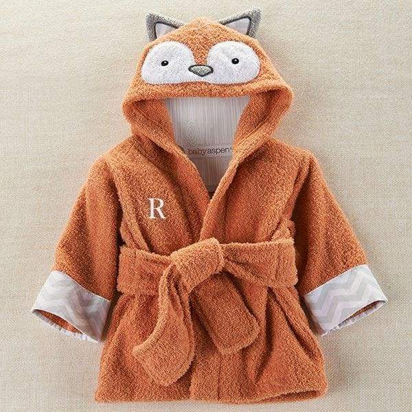 Rub-a-Dub Fox in the Tub Hooded Spa Robe