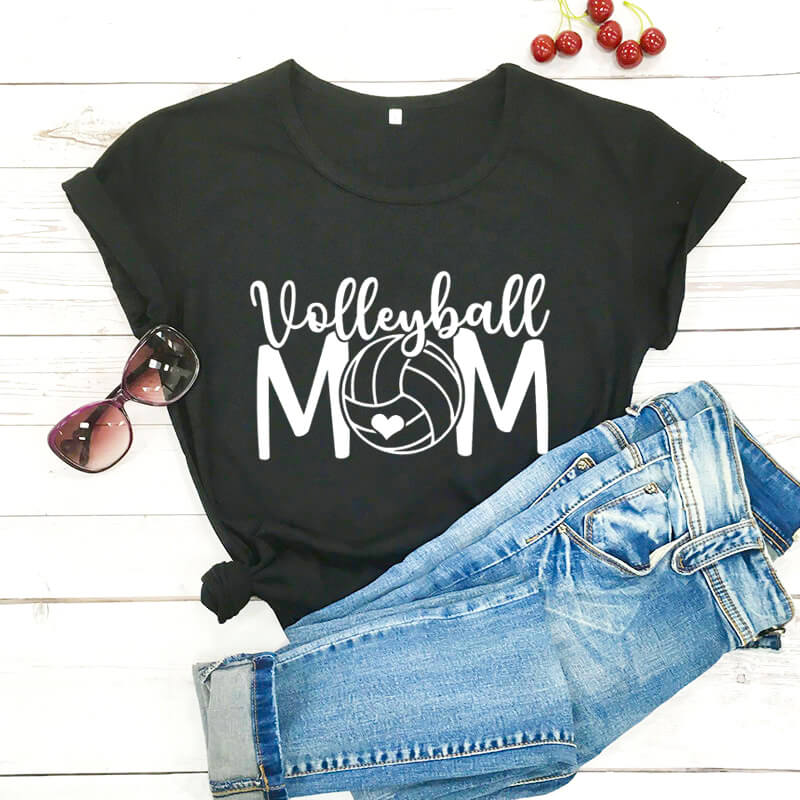 Volleyball Mom Short-sleeved T-shirt