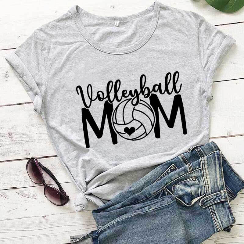 Volleyball Mom Short-sleeved T-shirt