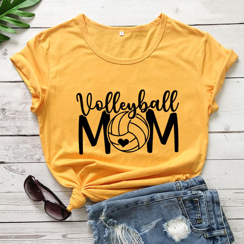 Volleyball Mom Short-sleeved T-shirt