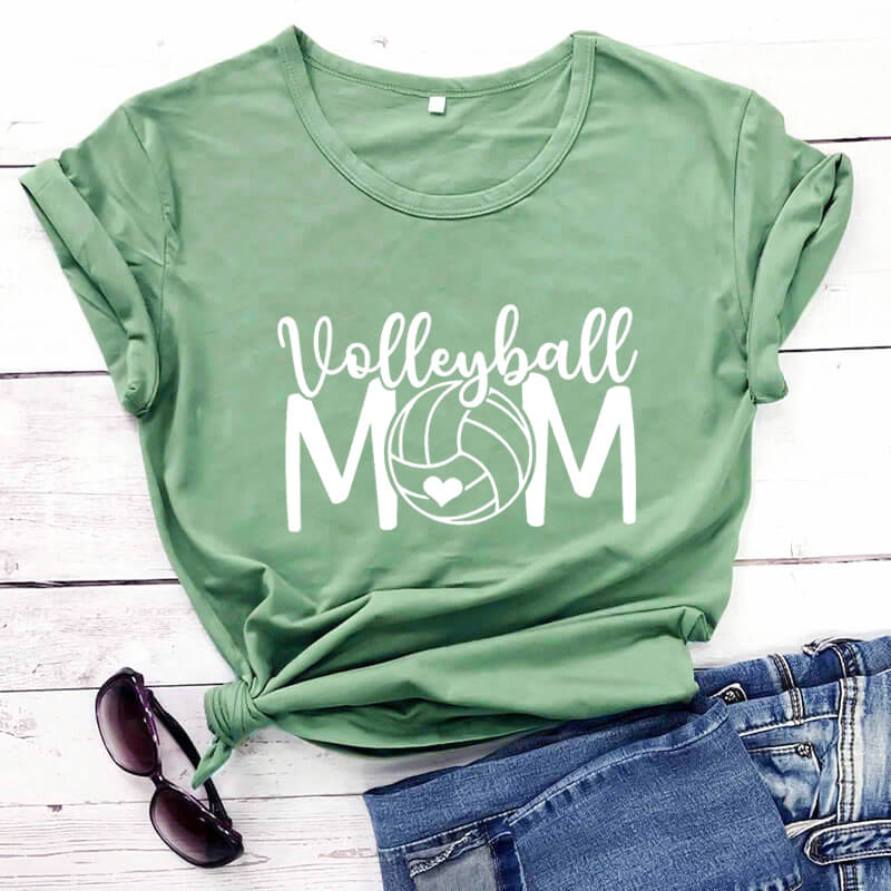 Volleyball Mom Short-sleeved T-shirt