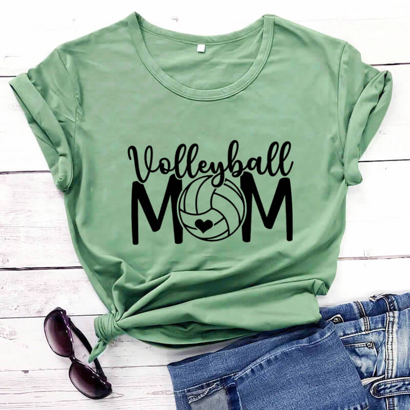 Volleyball Mom Short-sleeved T-shirt