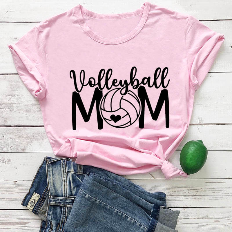 Volleyball Mom Short-sleeved T-shirt