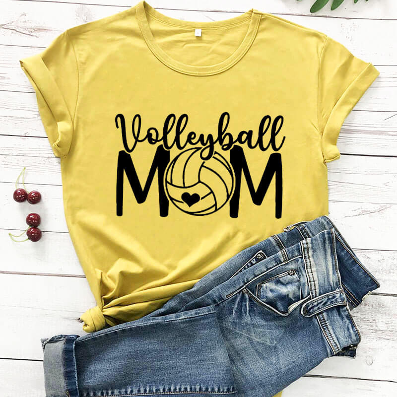 Volleyball Mom Short-sleeved T-shirt