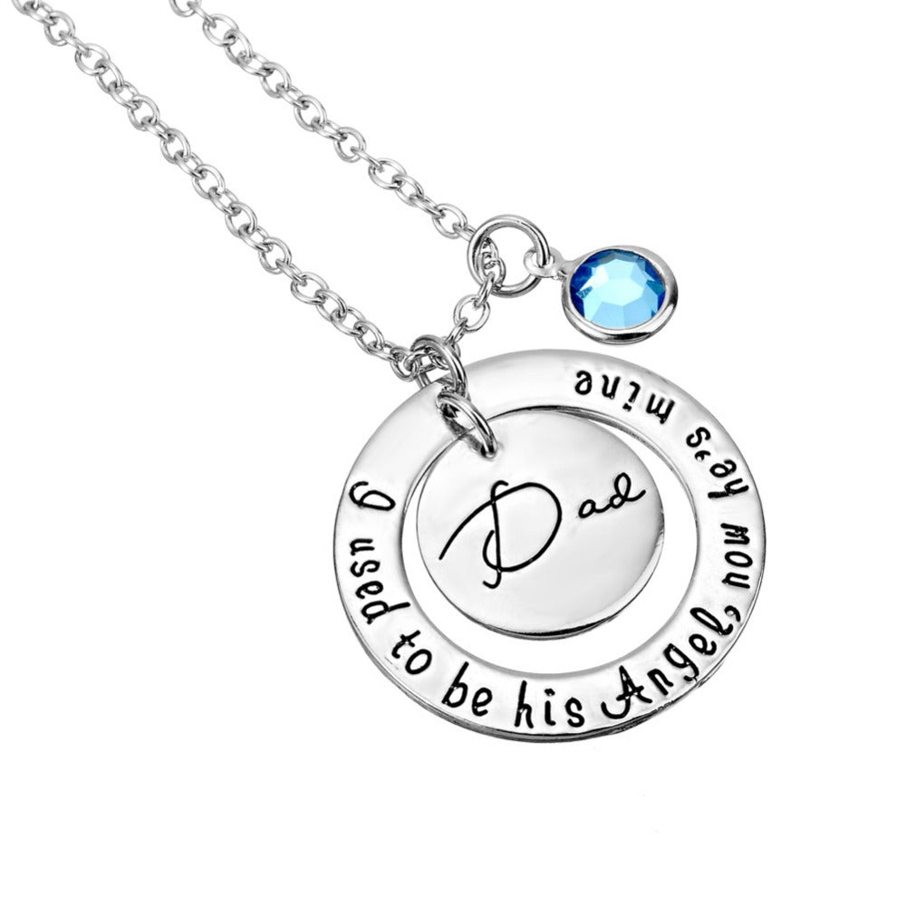 Dad and Mom Angel Necklaces & Pendant - For Father's and Mother's Day