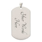 Dad You're Amazing - You're My Hero! - Dog Tag