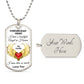 Forever In My Heart, Beautiful Angel - My Daddy - Dog Tag
