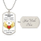 Forever In My Heart Beautiful Son - Dog Tag