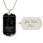 Dad You're Amazing - You're My Hero! - Dog Tag