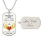 Forever In My Heart My Beautiful Daughter - Dog Tag