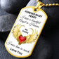 Forever In My Heart, Beautiful Angel - My Daddy - Dog Tag