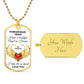 Forever In My Heart My Beautiful Daughter - Dog Tag