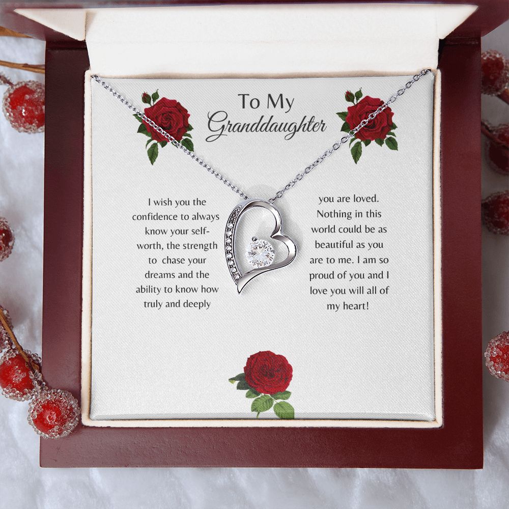 To My Granddaughter You Are Loved