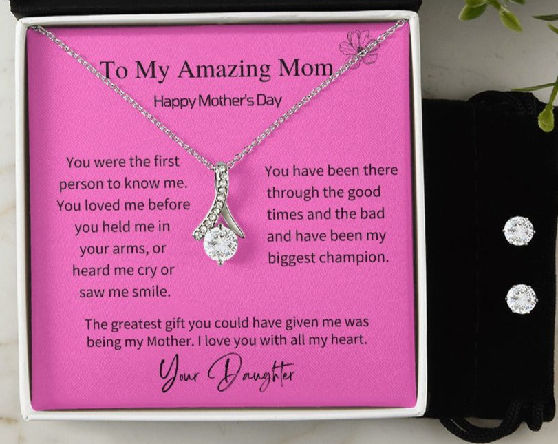 To My Amazing Mom - Happy Mother's Day (Pink)
