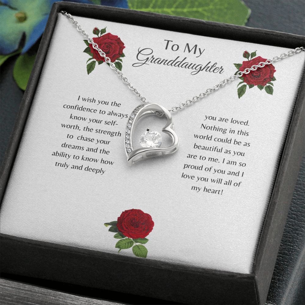 To My Granddaughter You Are Loved